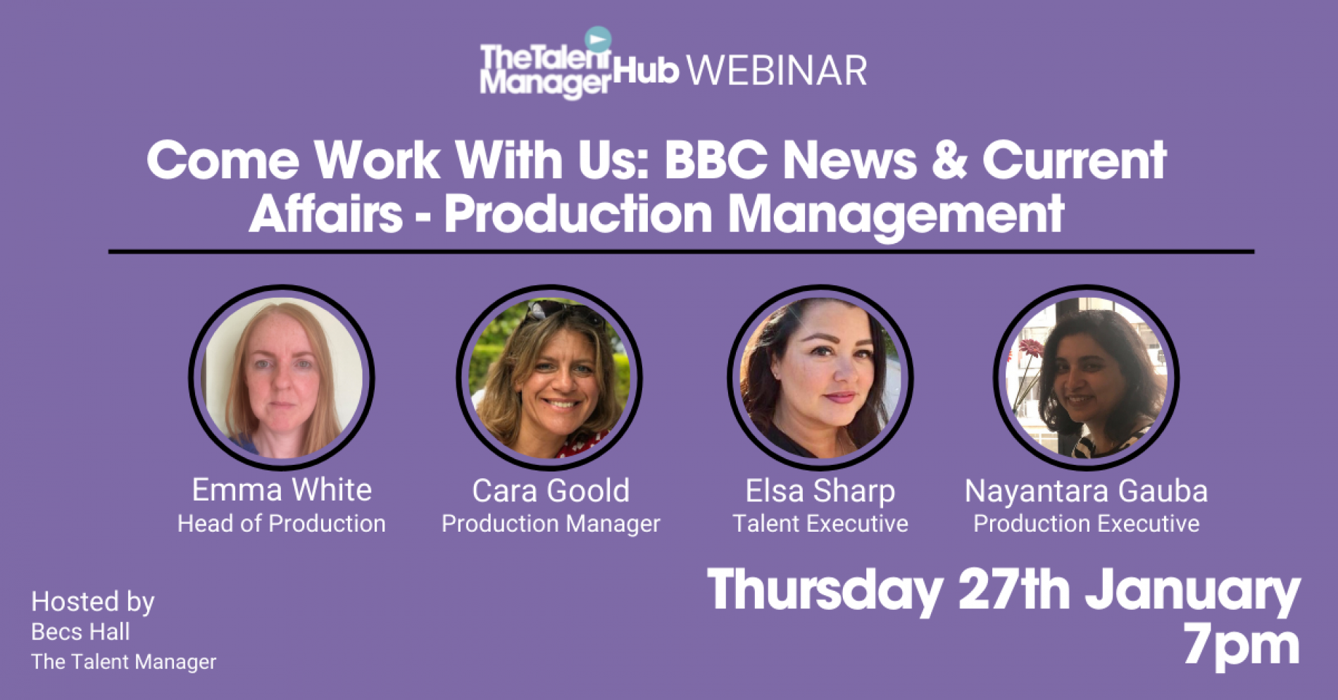 Come Work With Us: BBC News & Current Affairs - Production Management