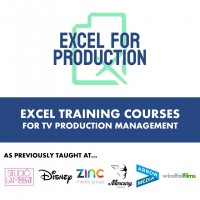 Excel For Production | Training Course