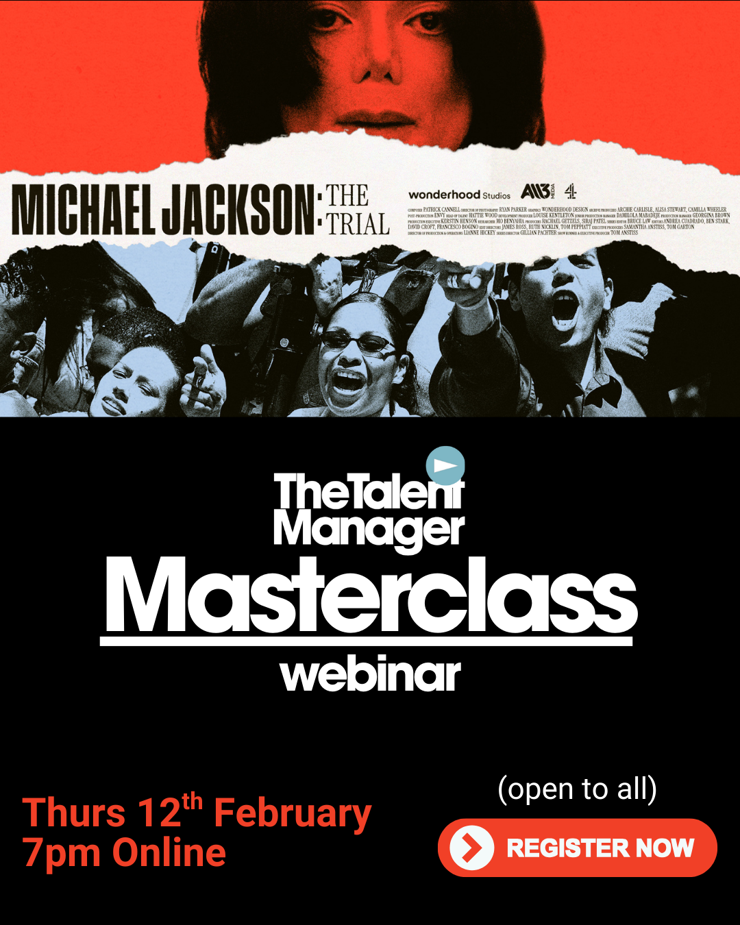 TM Masterclass: Michael Jackson: The Trial with Wonderhood Studios