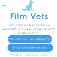 Dr Deepti Sharma MRCVS (Film Vets)